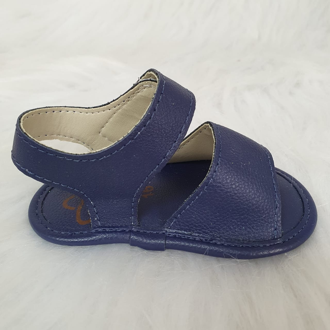 sandalia infantil azul marinho