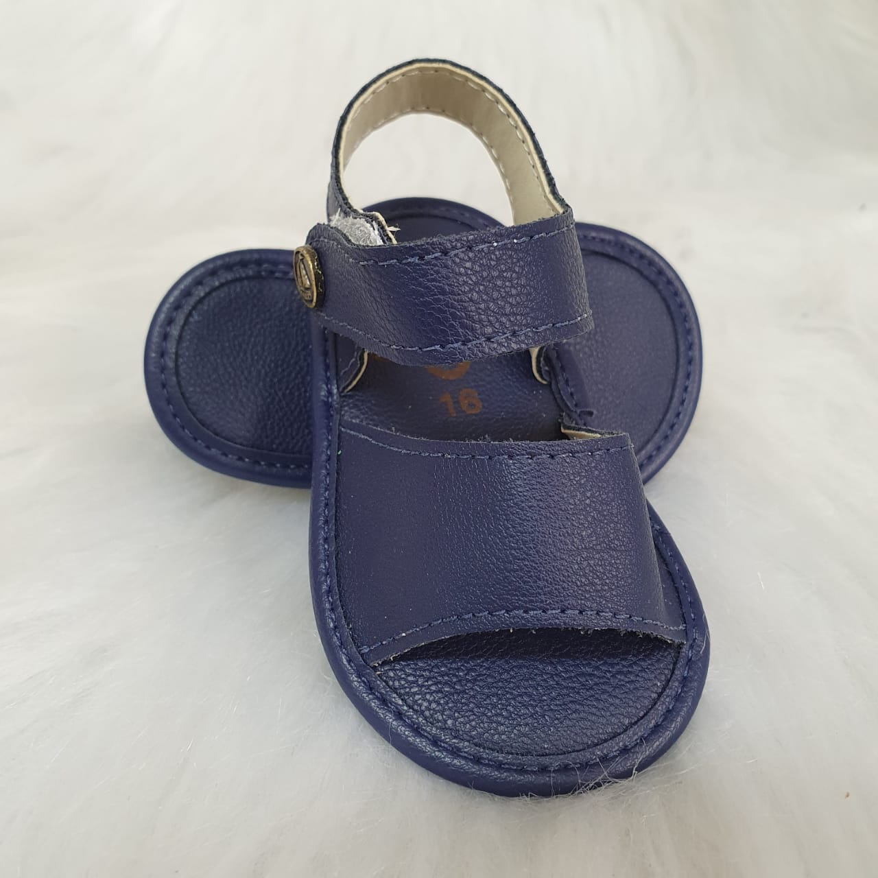 sandalia infantil azul marinho