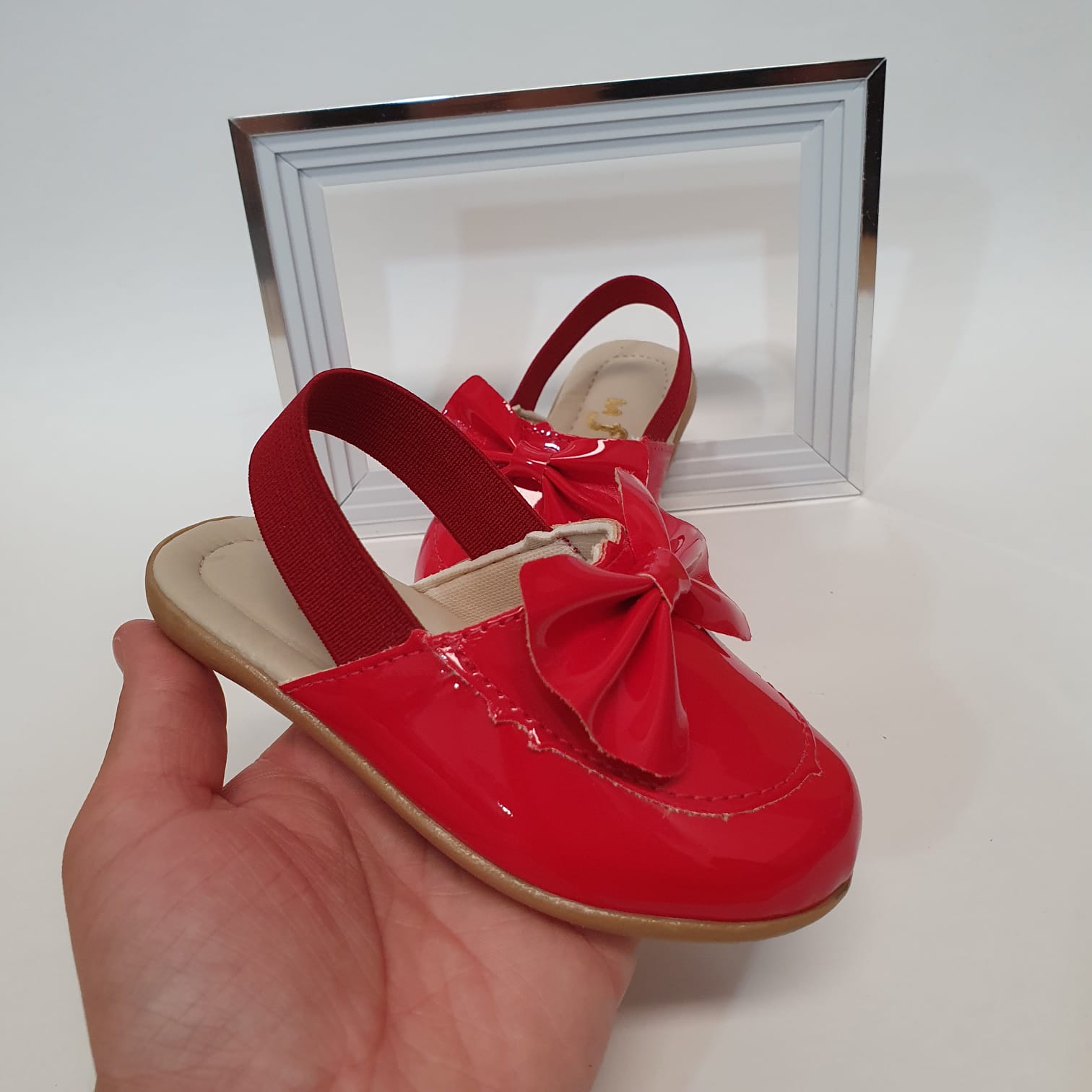 Mule Infantil Vermelho Feminino - Mundo F Kids