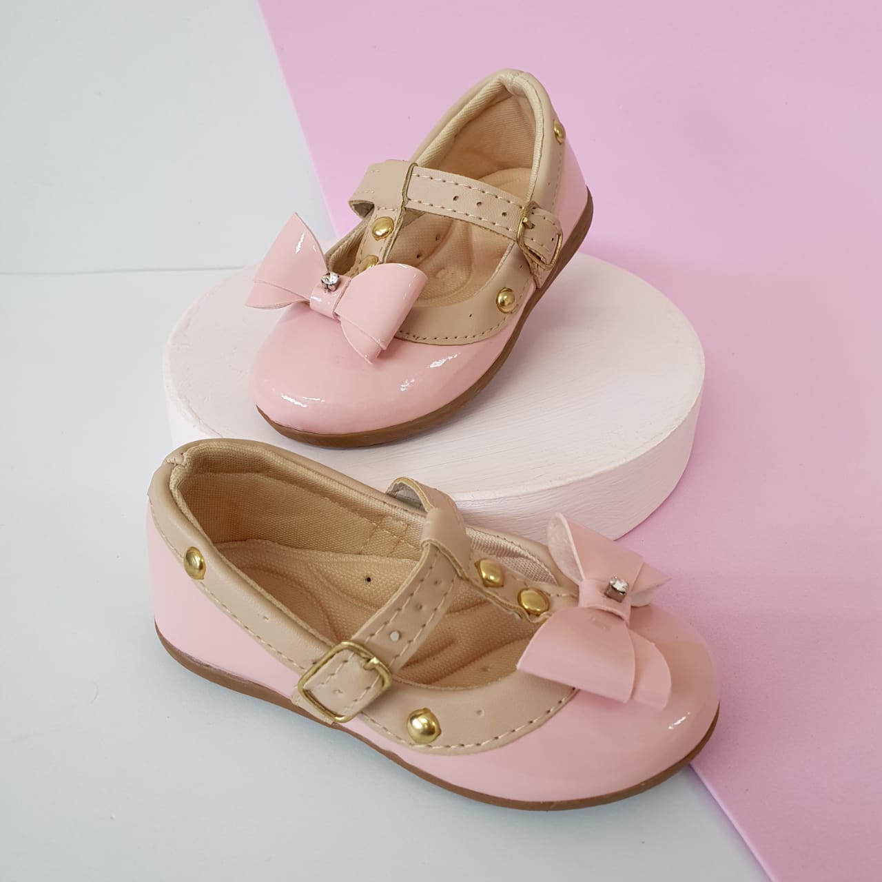 Sapatilha Valentino Rosa Infantil Feminino - Mundo F Kids