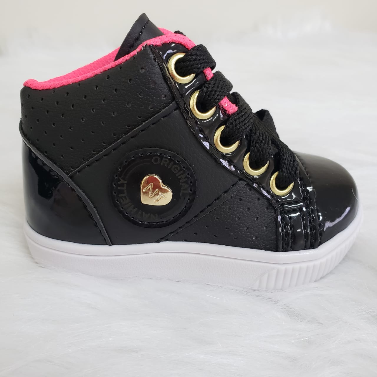 tênis de menina preto